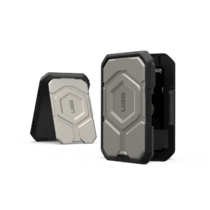 MAGNETIC WALLET WITH STAND – BLACK/TITANIUM